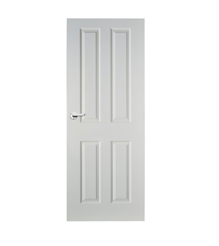 Skipton Clear Pine Softwood 4-Panel — internal door supplied and fitted by Ace Doors Sheffield